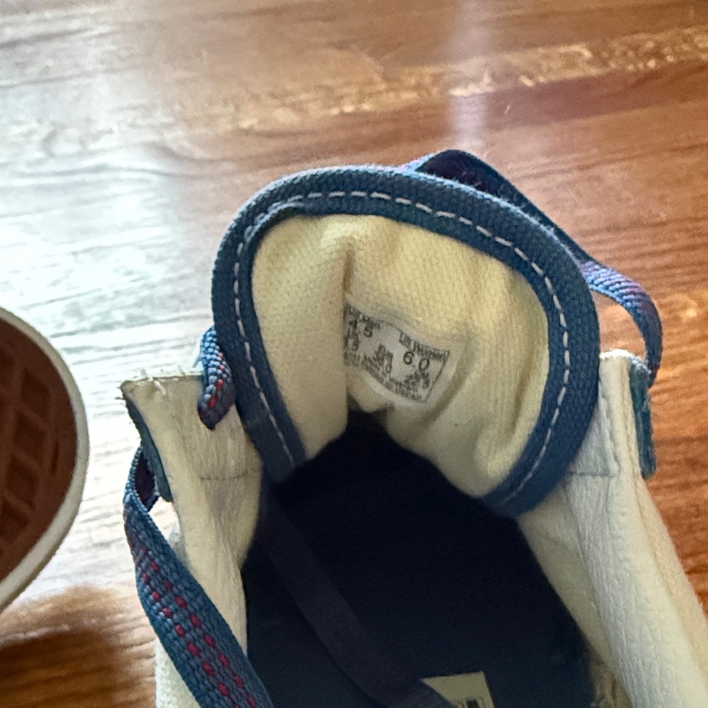 Vans Kids Sneakers in Blue and Red - Picture 5 of 6